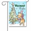 Winnie the Pooh Christmas Tree Garden Disney Flag