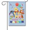 Winnie the Pooh Garden Easter Disney Flag 1