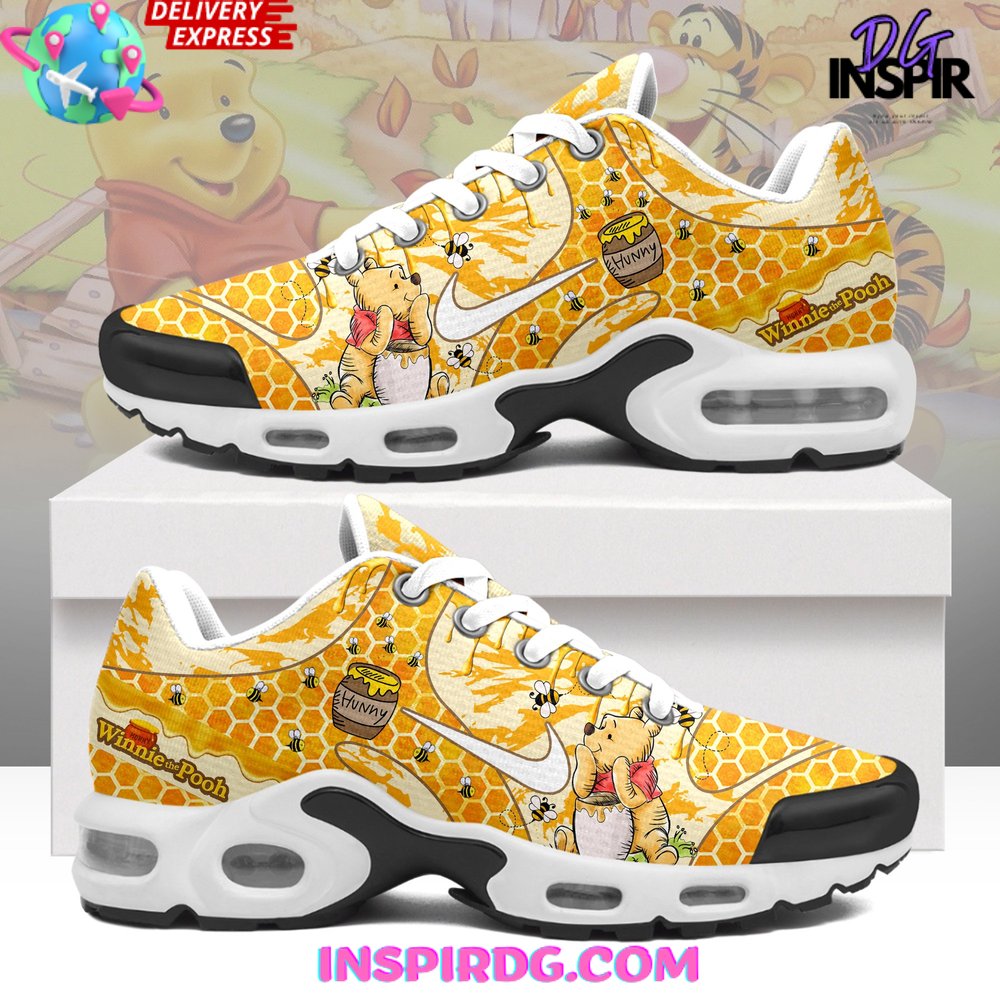 Winnie the Pooh Limited Edition Air Max Plus Shoes 1