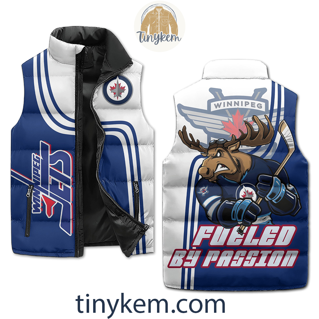 Winnipeg Jets Puffer Sleeveless Jacket Fueled By Passion2B1 fLJja