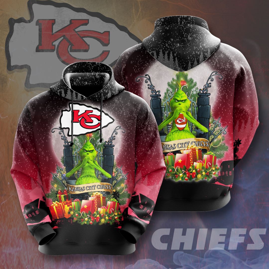 Womens 3D Printed Hoodie for Kansas City Chiefs Fans 0