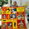 Wonder Woman Fabric Quilt Blanket 5327