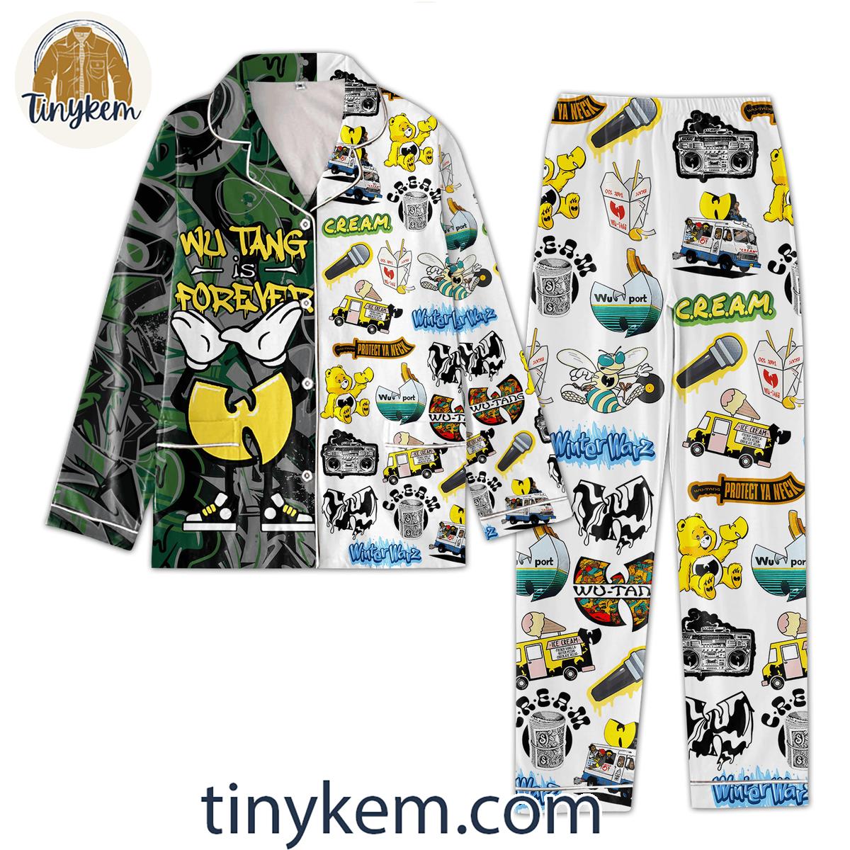 Wu Tang Clan Satin Pajamas Set 1 oYcQo