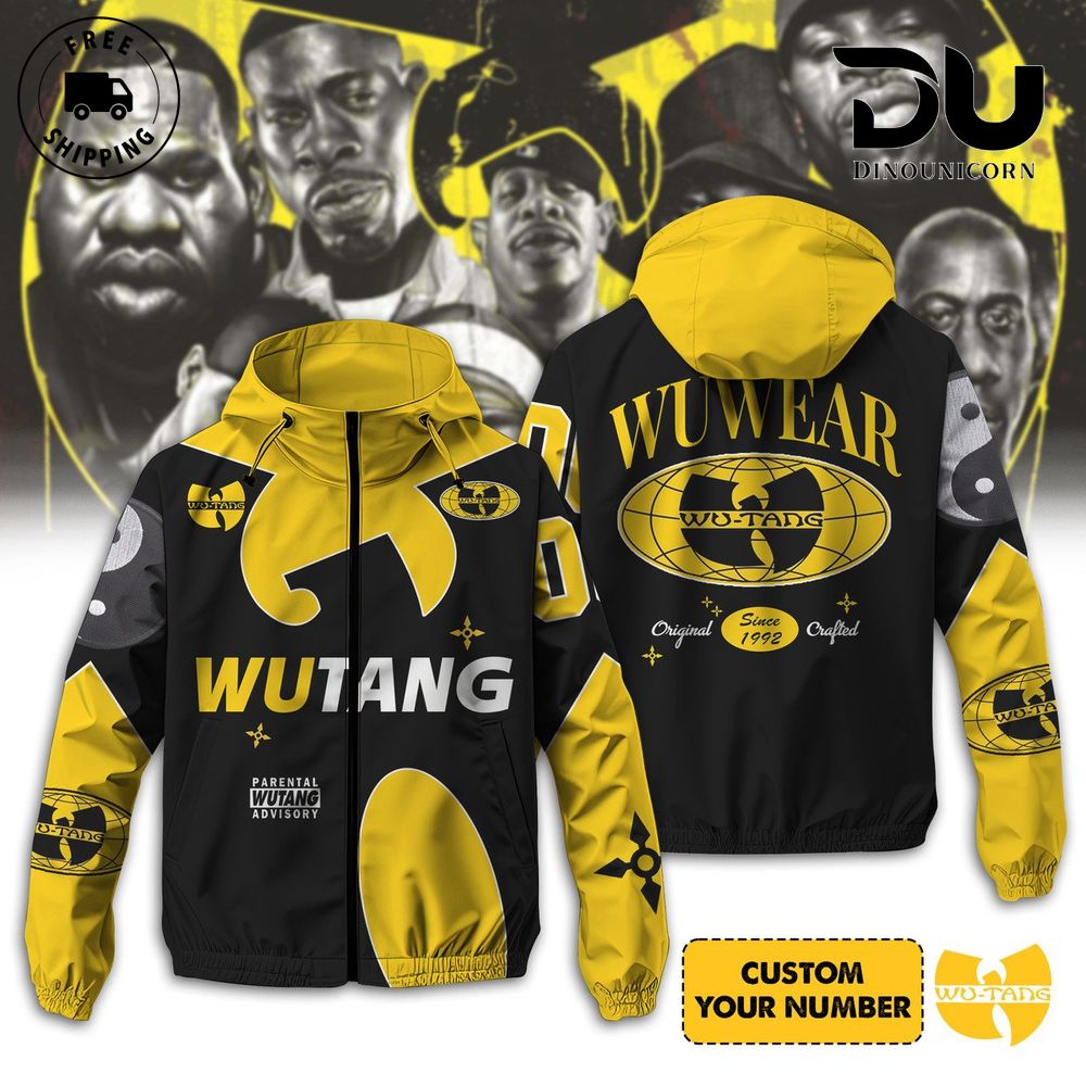 WuTang Clan Wuwear Windbreaker Outdoor Jacket 1