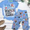 Yes I Still Watch Grace And Frankie Got A Problem I Am Harriet Christmas Fleece Pajamas Set2B1 zoDe7