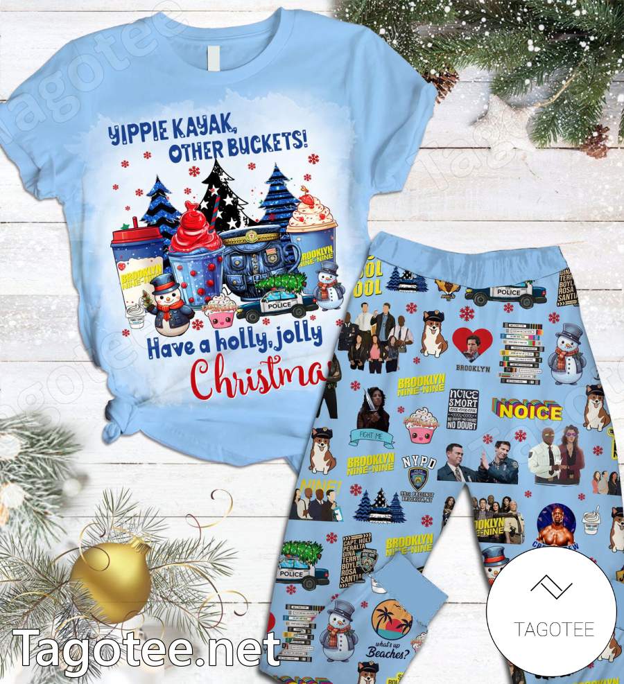 Yippie Kayak Other Buckets Have A Holly Jolly Christmas Pajamas Set