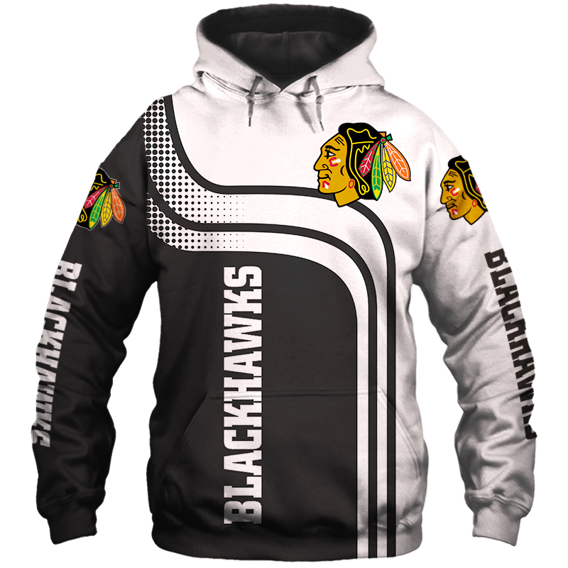 Zip Hoodie Pullover Chicago Blackhawks Nhl Fans Must Have 0