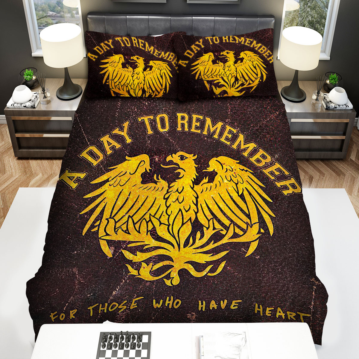 a day to remember eagle symbol bed sheets spread comforter duvet cover bedding sets vefm4