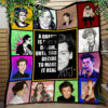 a harry little blanket funny harry styles quilt gift for harry styles fan festive lights harry singer quilt blanket 1