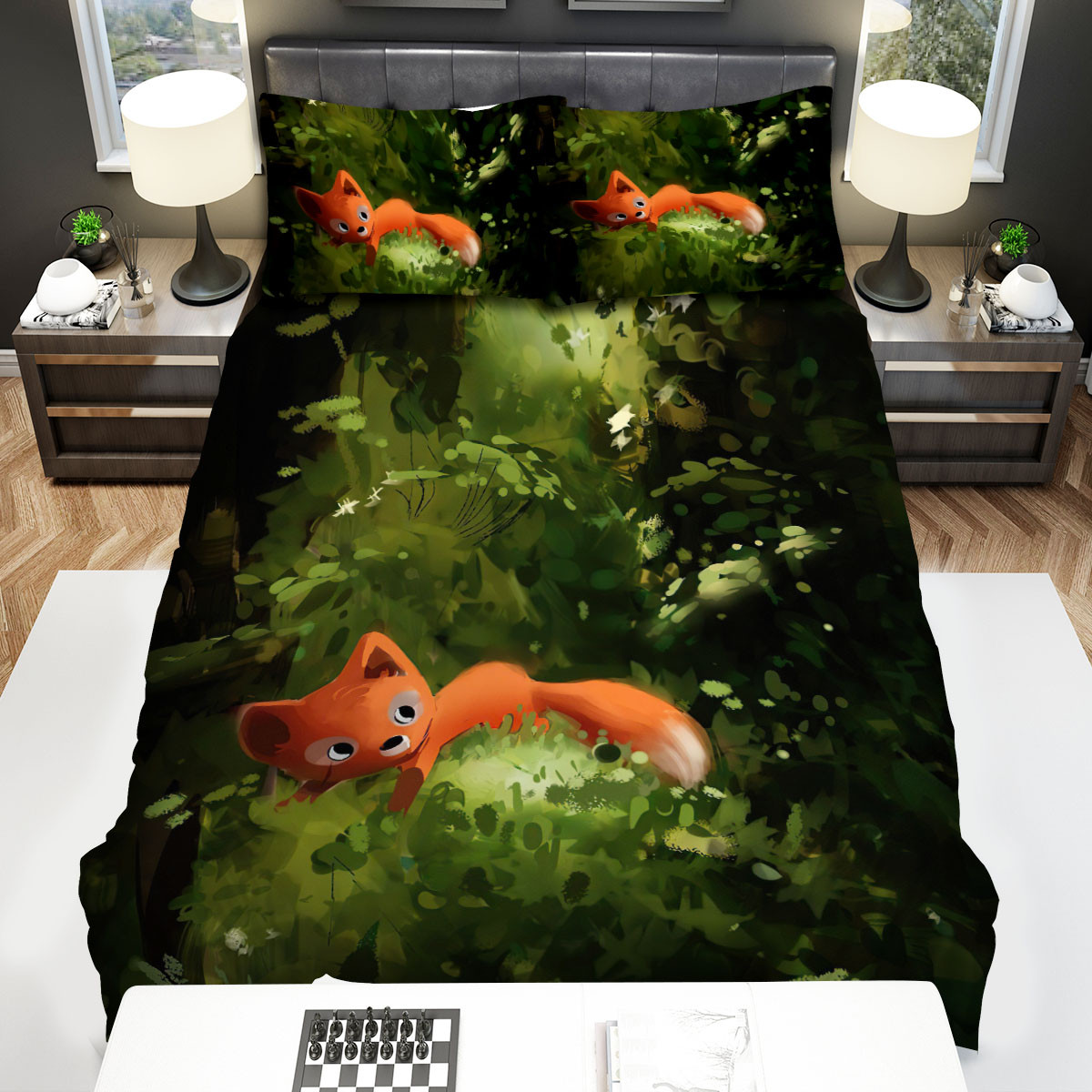 a small fox lying duvet cover bedroom sets comfortable bedding sets ohhqq