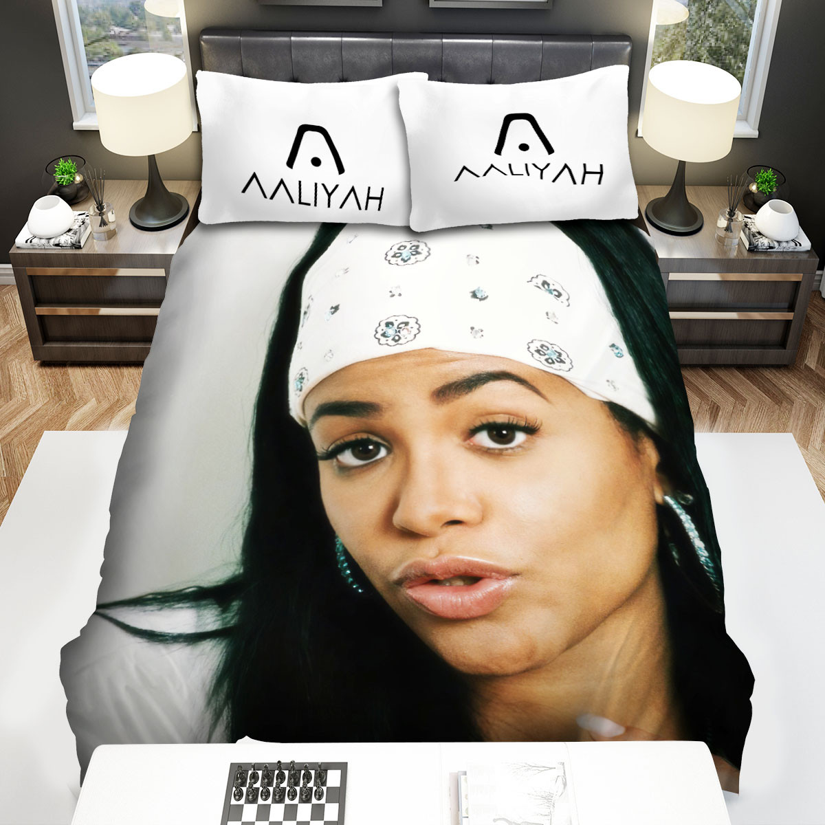 aaliyah singer beautiful photos bed sheets spread comforter duvet cover bedding sets c0fhy