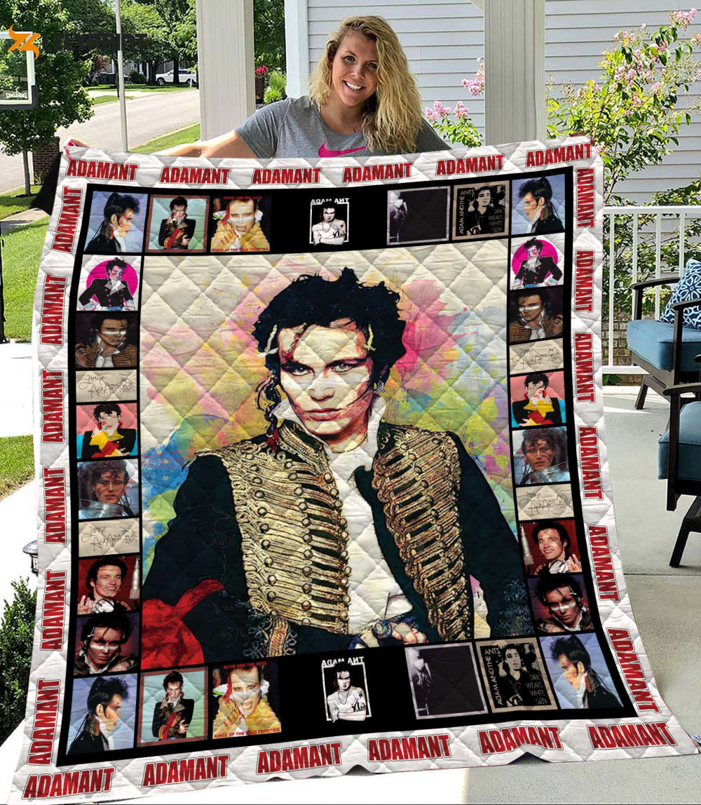 adam and the ants quilt blanket for fans home decor gift