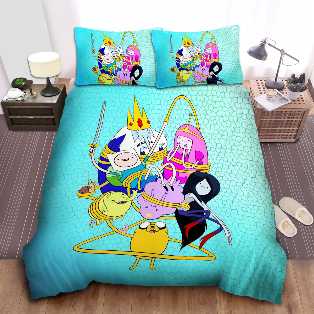 adventure time magic of jake bed sheets spread comforter duvet cover bedding sets fezp0