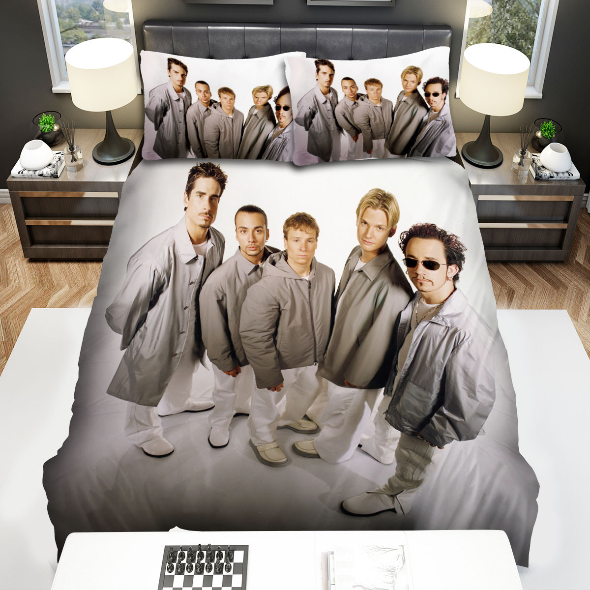 aj mclean wearing glasses bed sheets spread duvet cover bedding sets y1kjn