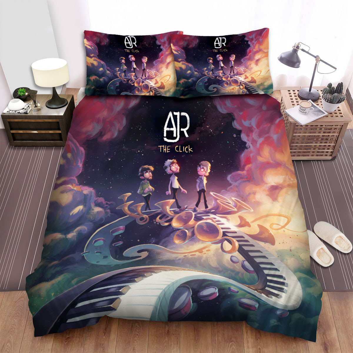 ajr band the click album cover duvet cover bedroom sets comfortable bedding sets dkcgi