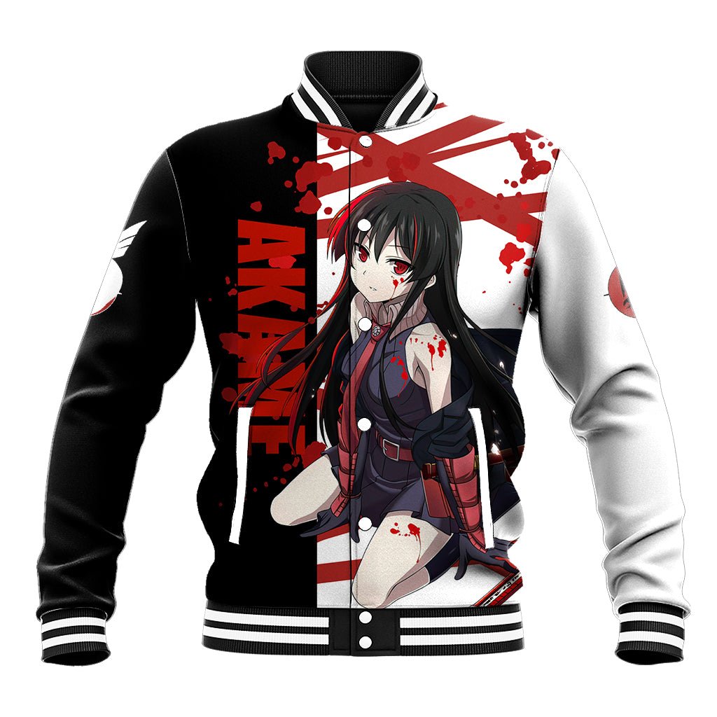 akame akame ga kill baseball jacket anime mix grunge blood style ts04 575359 1600x