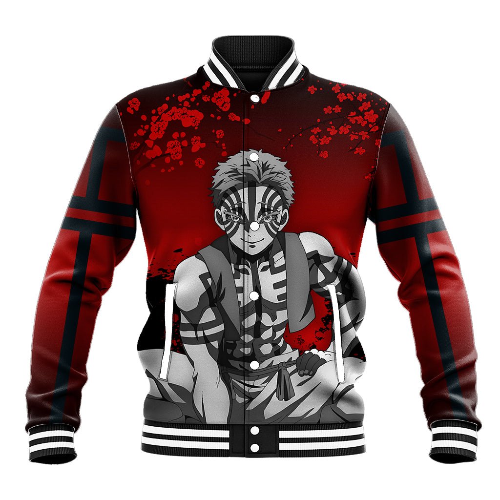 akaza demon slayer baseball jacket japan art ts04 185360 1600x