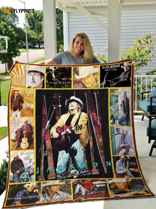 alan jackson 1 quilt blanket