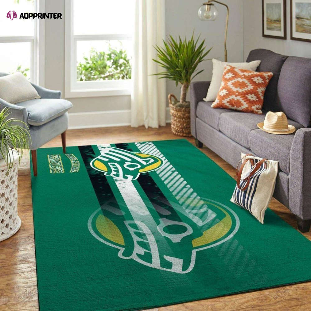 alaska anchorage seawolves rug living room floor decor fan gifts