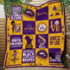 alcorn state braves quilt blanket 1