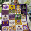 alcorn state braves quilt blanket for fans home decor gift 2t