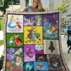 alice in wonderland quilt blanket for fans home decor gift