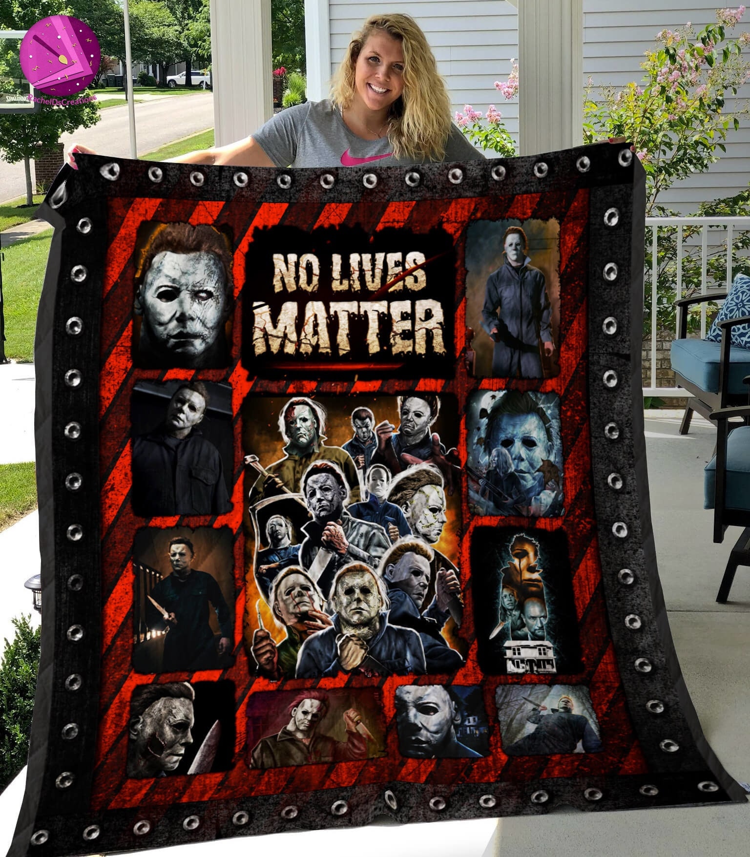 all season michael myers blanket kblv2