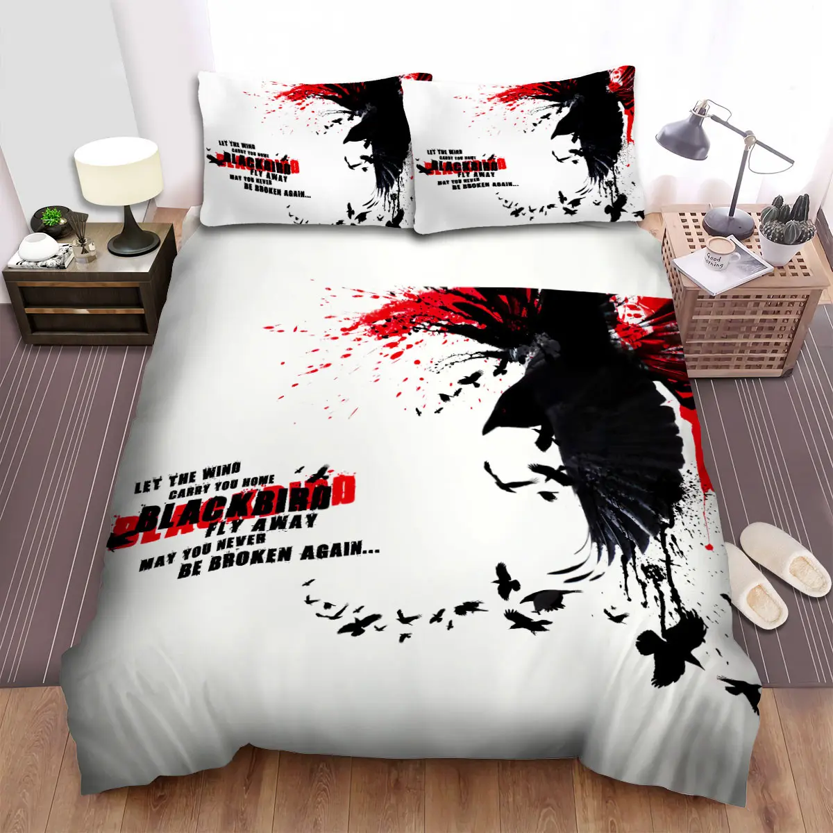 alter bridge black bird bed sheets spread comforter duvet cover bedding sets ckdp8