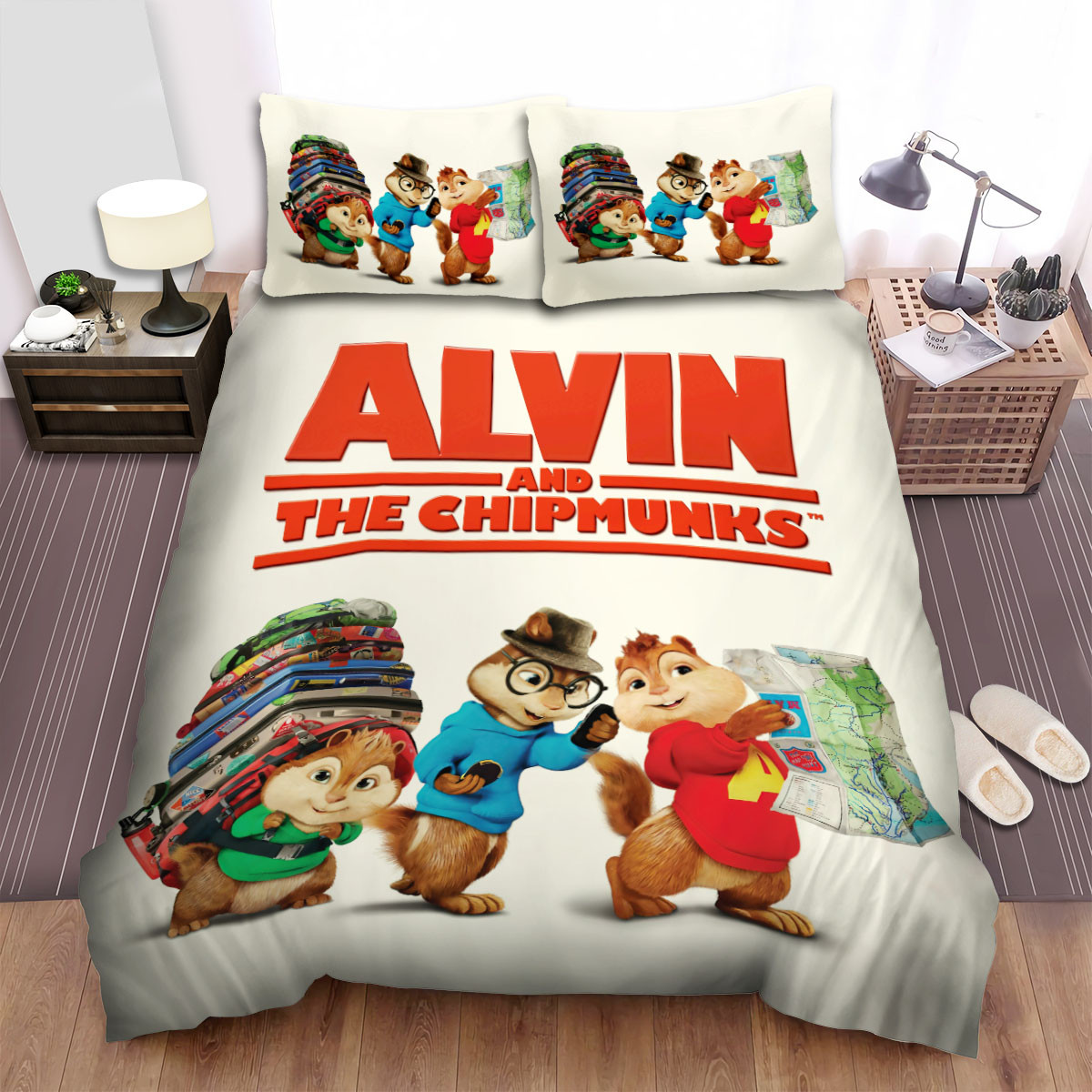 alvin and the chipmunks group travelling duvet cover bedroom sets comfortable bedding sets hwwas