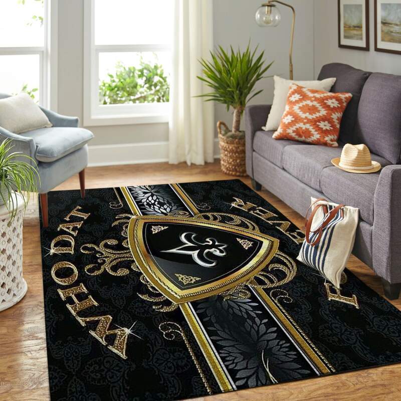 amazon new orleans saints living room area no4103 rug 1603000294442 1603000294442