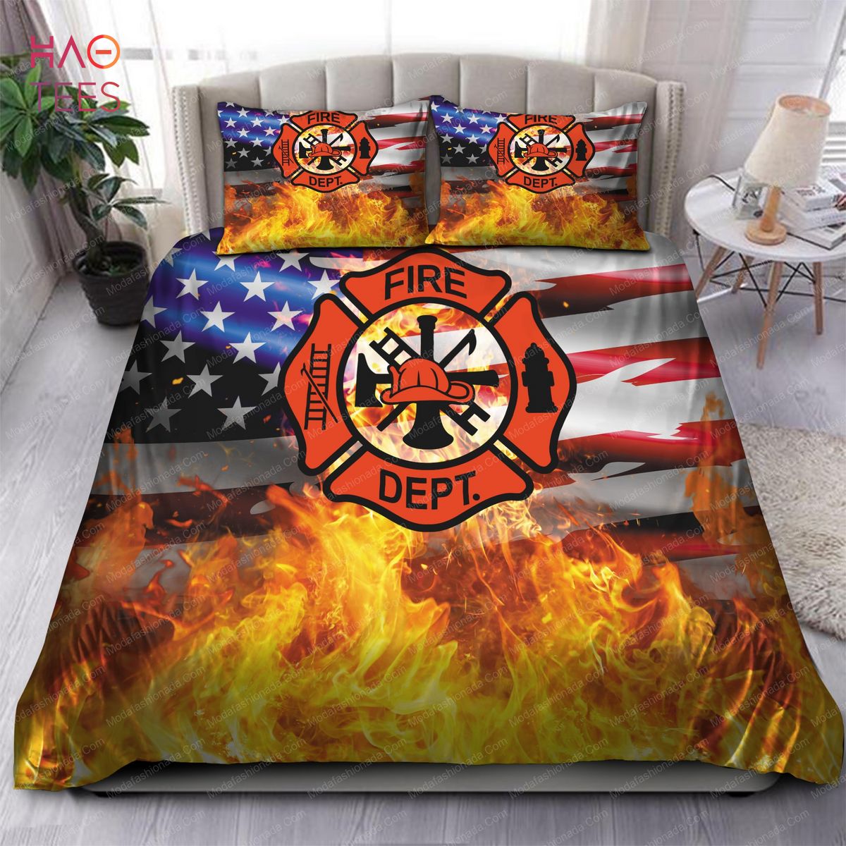 american flag firefighter bedding sets 1 XYaDP