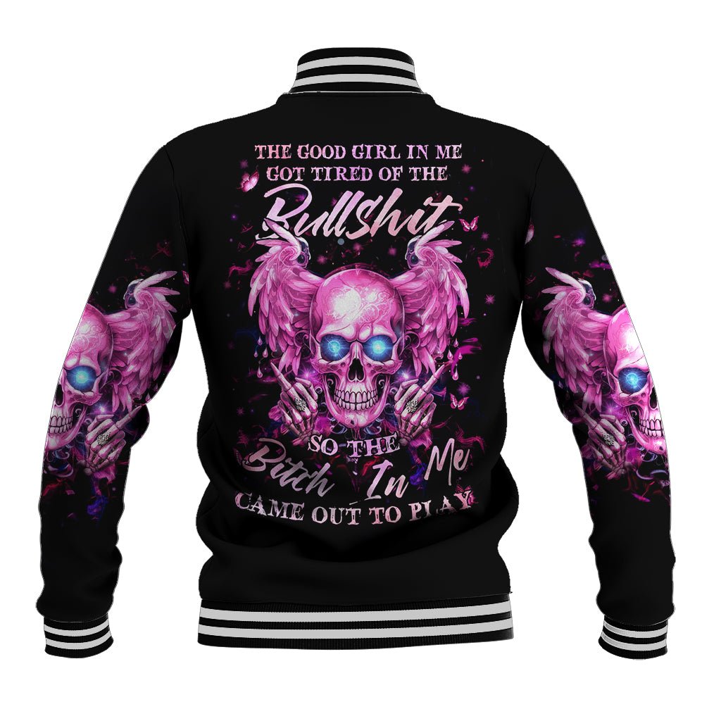 angel skull baseball jacket the good girl in me got tired of the bullshit dt01 362540 1600x