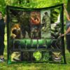 angry hulk swamp thing premium quilt blanket movie home decor custom for fans blkll