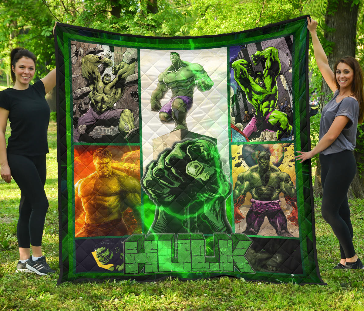 angry hulk the incredible hulk premium quilt blanket movie home decor custom for fans drsrf