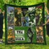 angry hulk the incredible hulk premium quilt blanket movie home decor custom for fans nlvuq