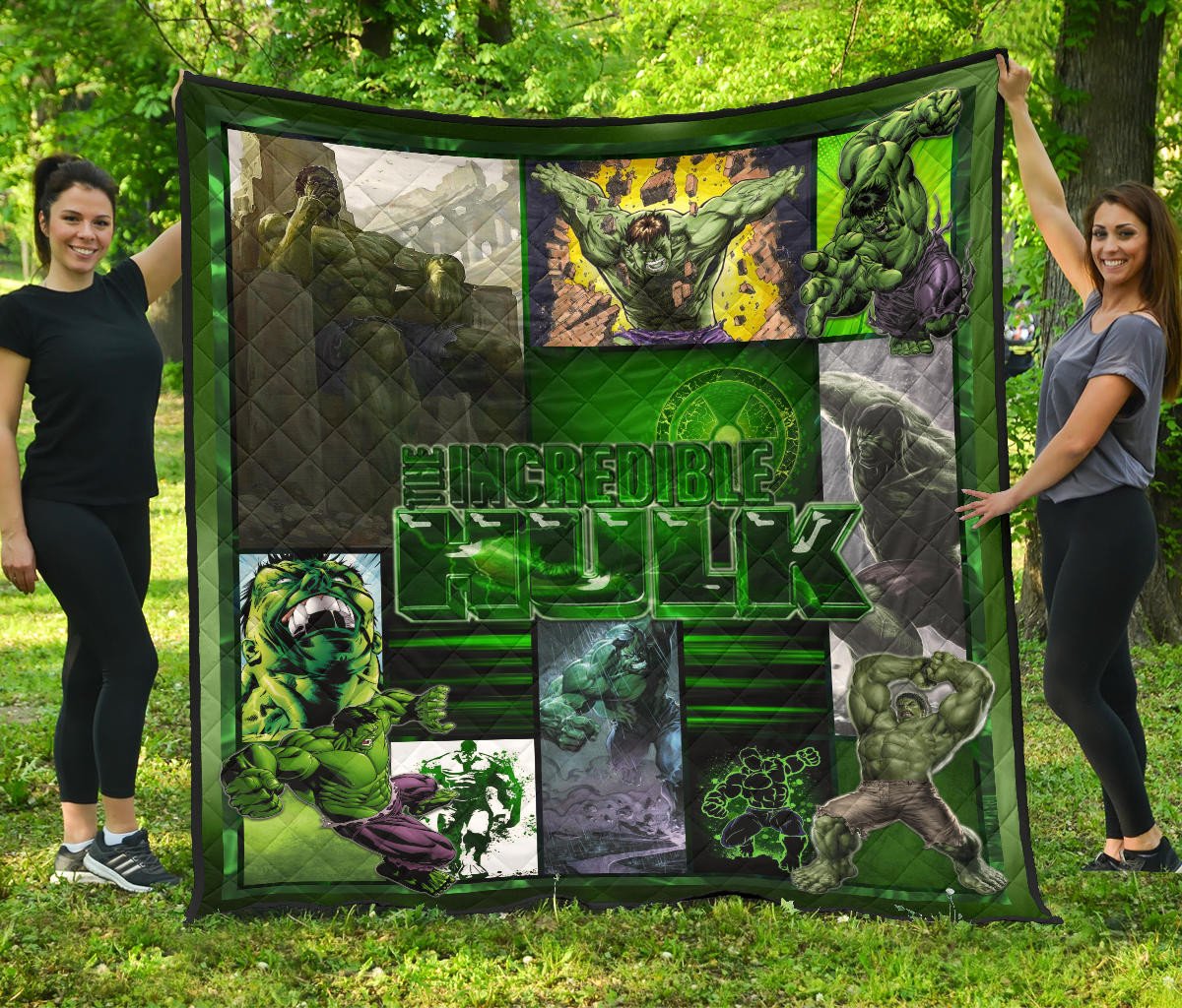 angry hulk the incredible hulk premium quilt blanket movie home decor custom for fans ugdzb