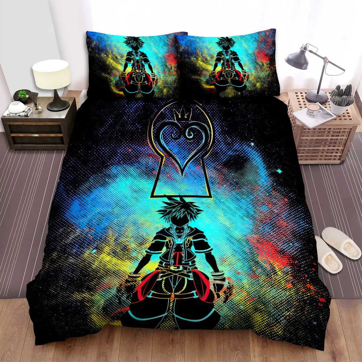anime art kingdom bed sheets spread comforter duvet cover bedding sets i8u0i