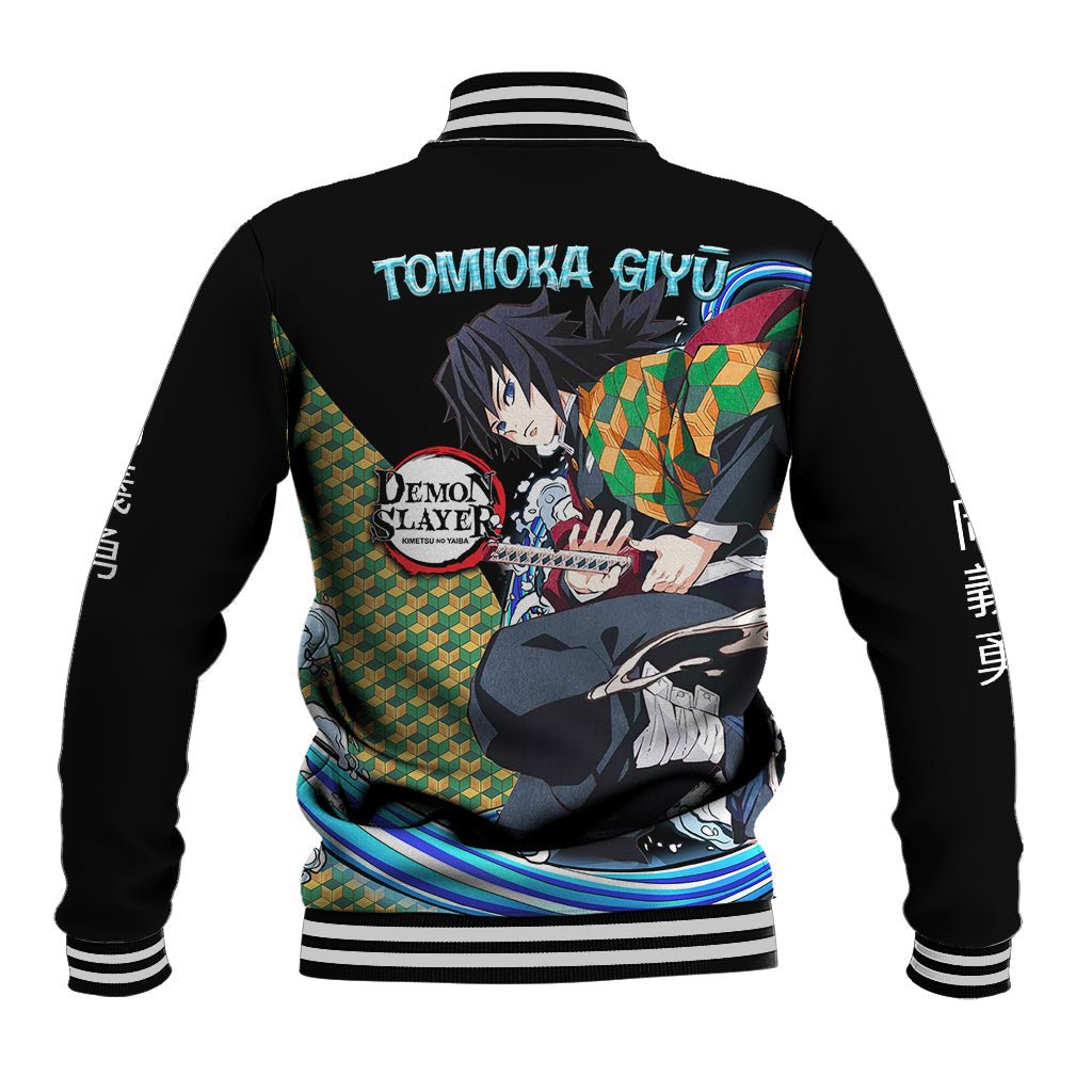 anime demon slayers giyuu tomioka baseball jacket basic streetwear ts07 789852 1600x