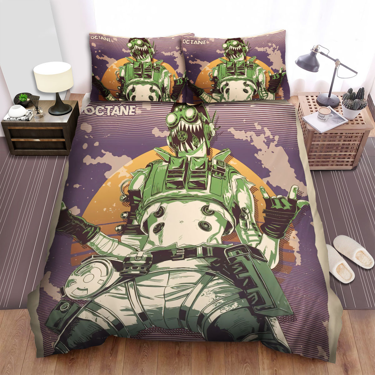 apex legends octane duvet cover bedroom sets comfortable bedding sets 4wlpd