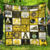 appalachian state mountaineer quilt blanket for fans home decor gift 3e