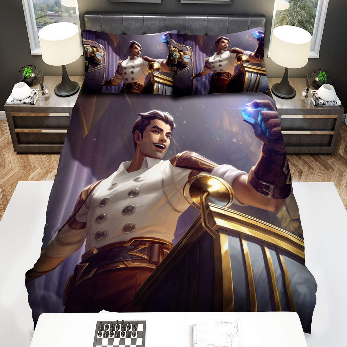 arcane jayce bed sheets spread duvet cover bedding sets cvemi