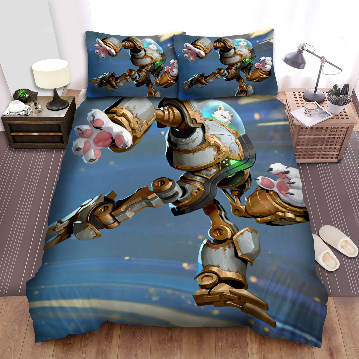 arcane the cat bed sheets spread duvet cover bedding sets db53a