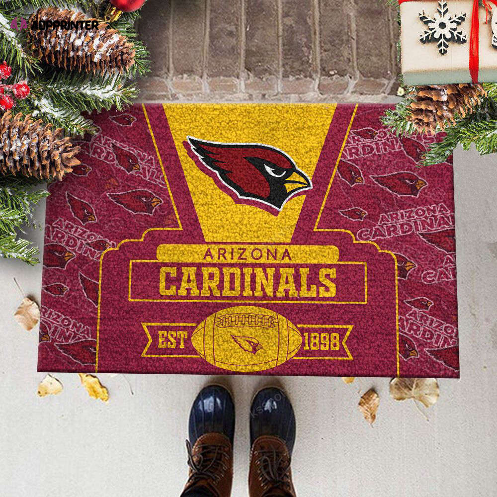 arizona cardinals doormat best gift for home decor