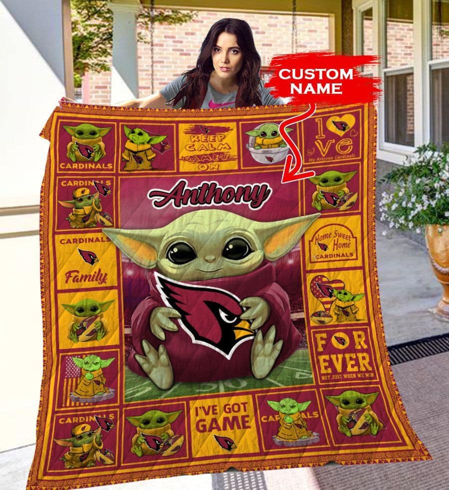 arizona cardinals personalized premium quilt bg04 sgyya