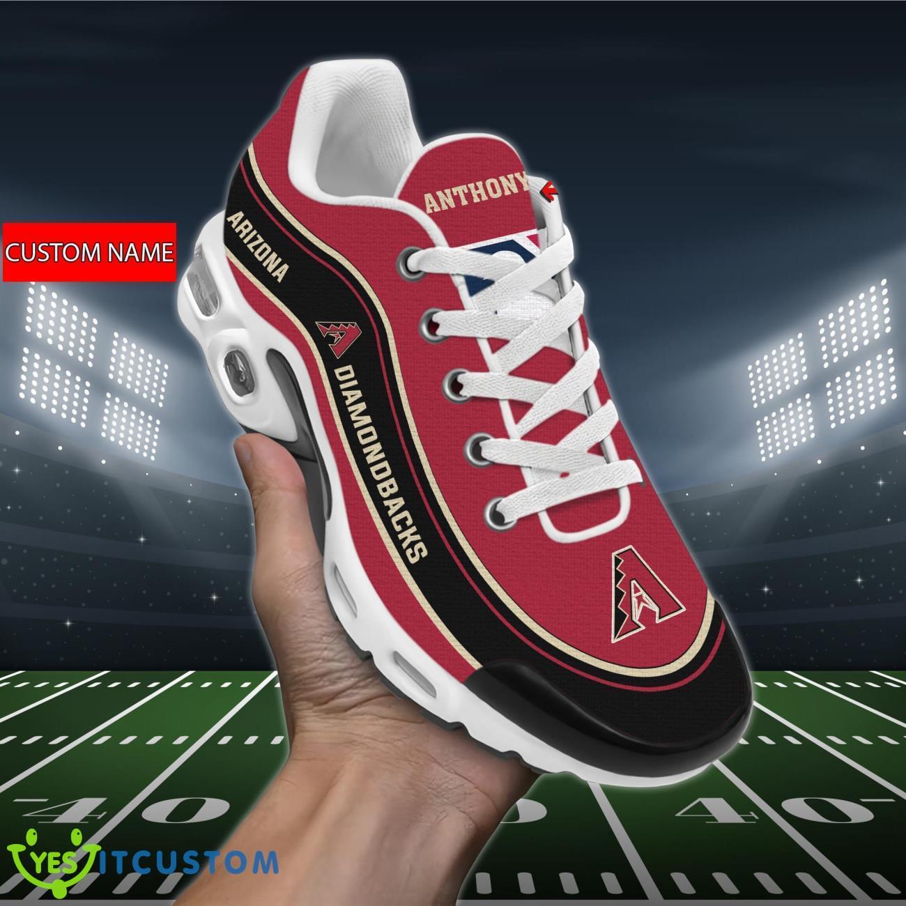 arizona diamondbacks mlb air cushion sports shoes custom name for fans