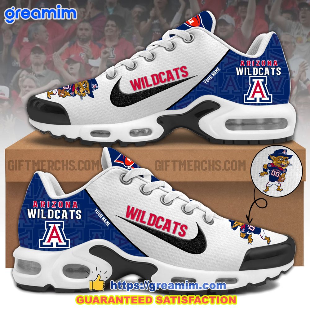 arizona wildcats custom nike air max plus shoes 1 1VHES