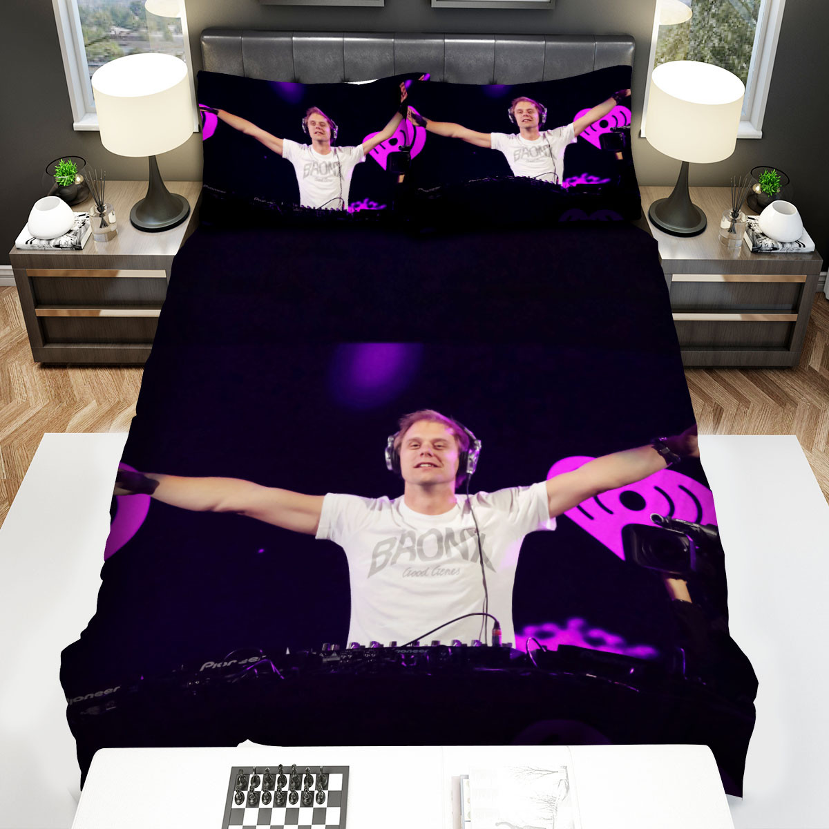 armin van buuren on stage bed sheets spread comforter duvet cover bedding sets 7y7hd