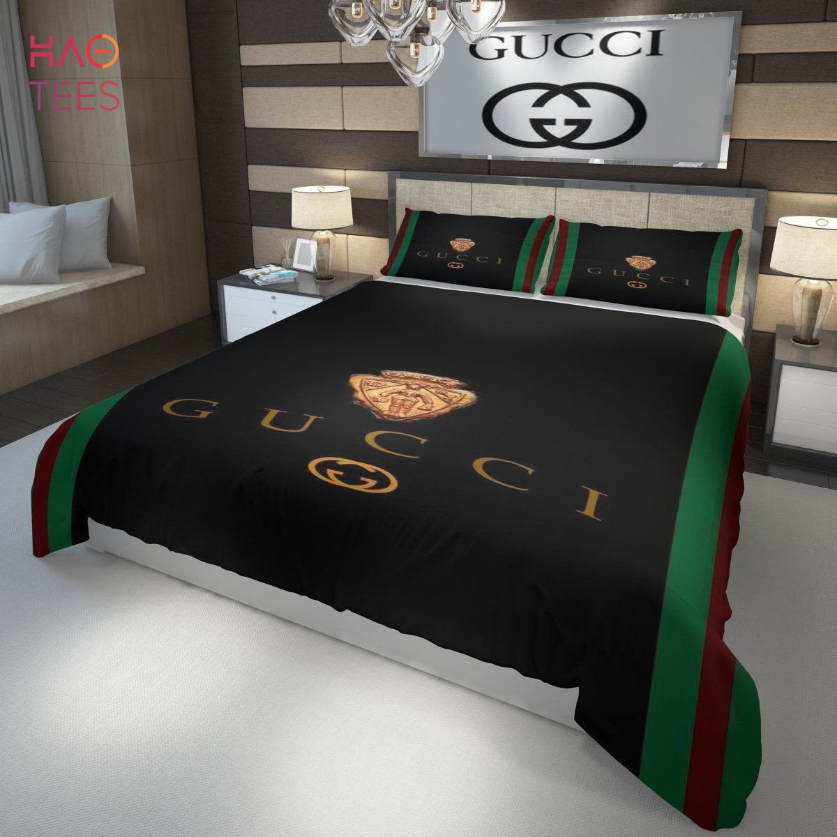 armorial italian luxury brand inspired 3d personalized customized bedding sets 1 1feCP