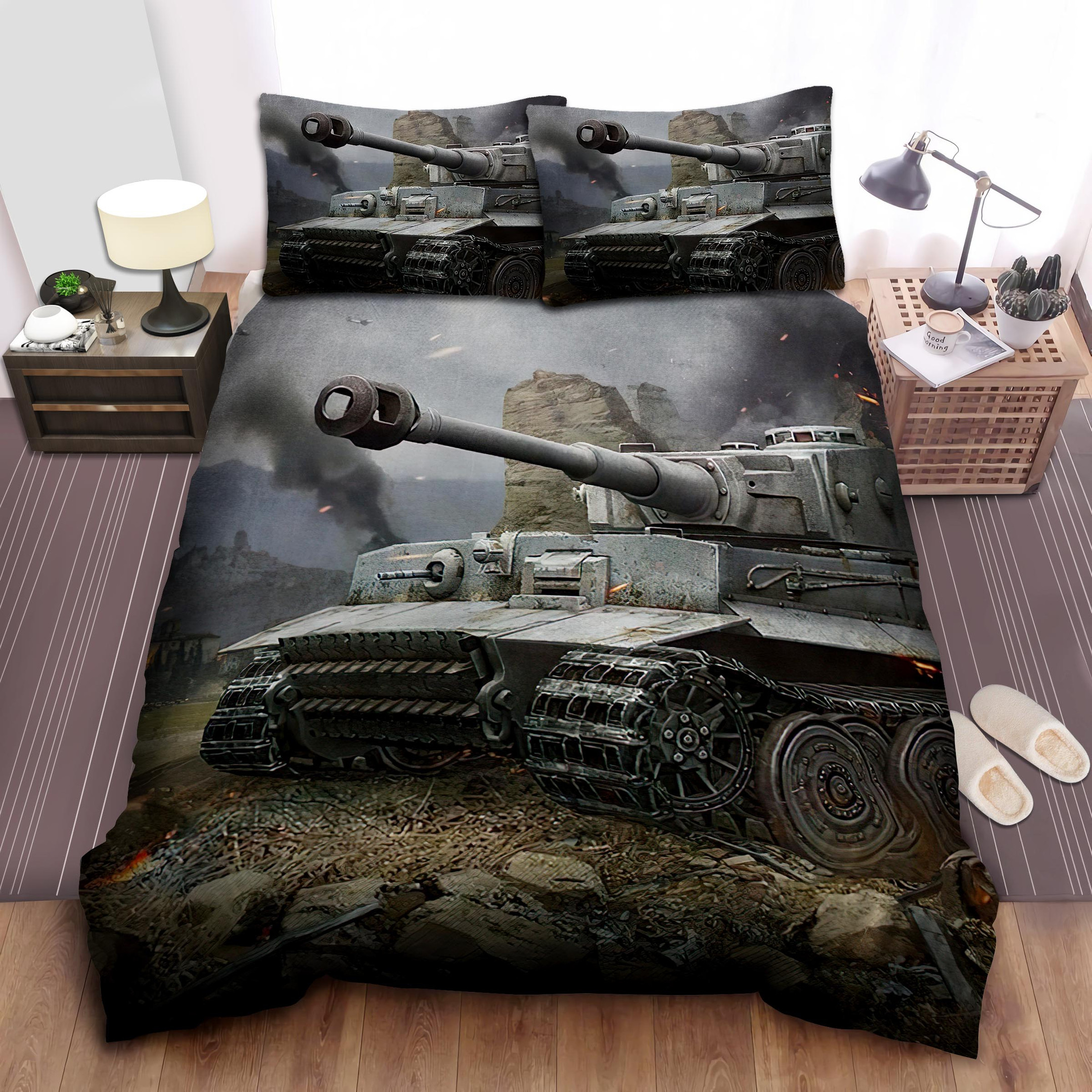 army battle tank illustration duvet cover bedroom sets comfortable bedding sets tansg