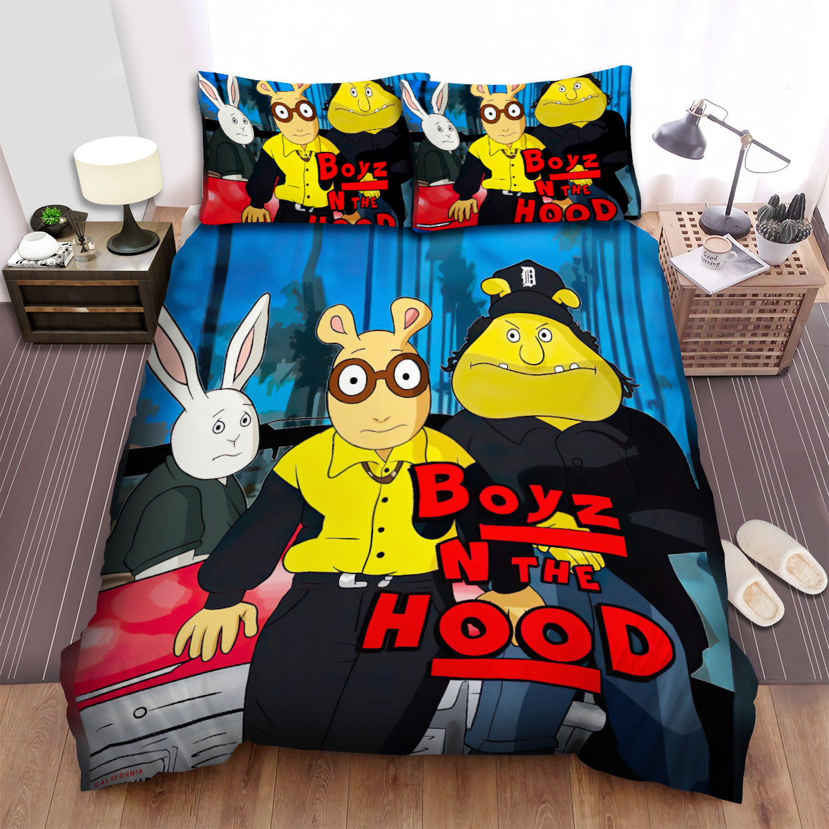 arthur boyz n the hood bed sheets spread duvet cover bedding sets camfz